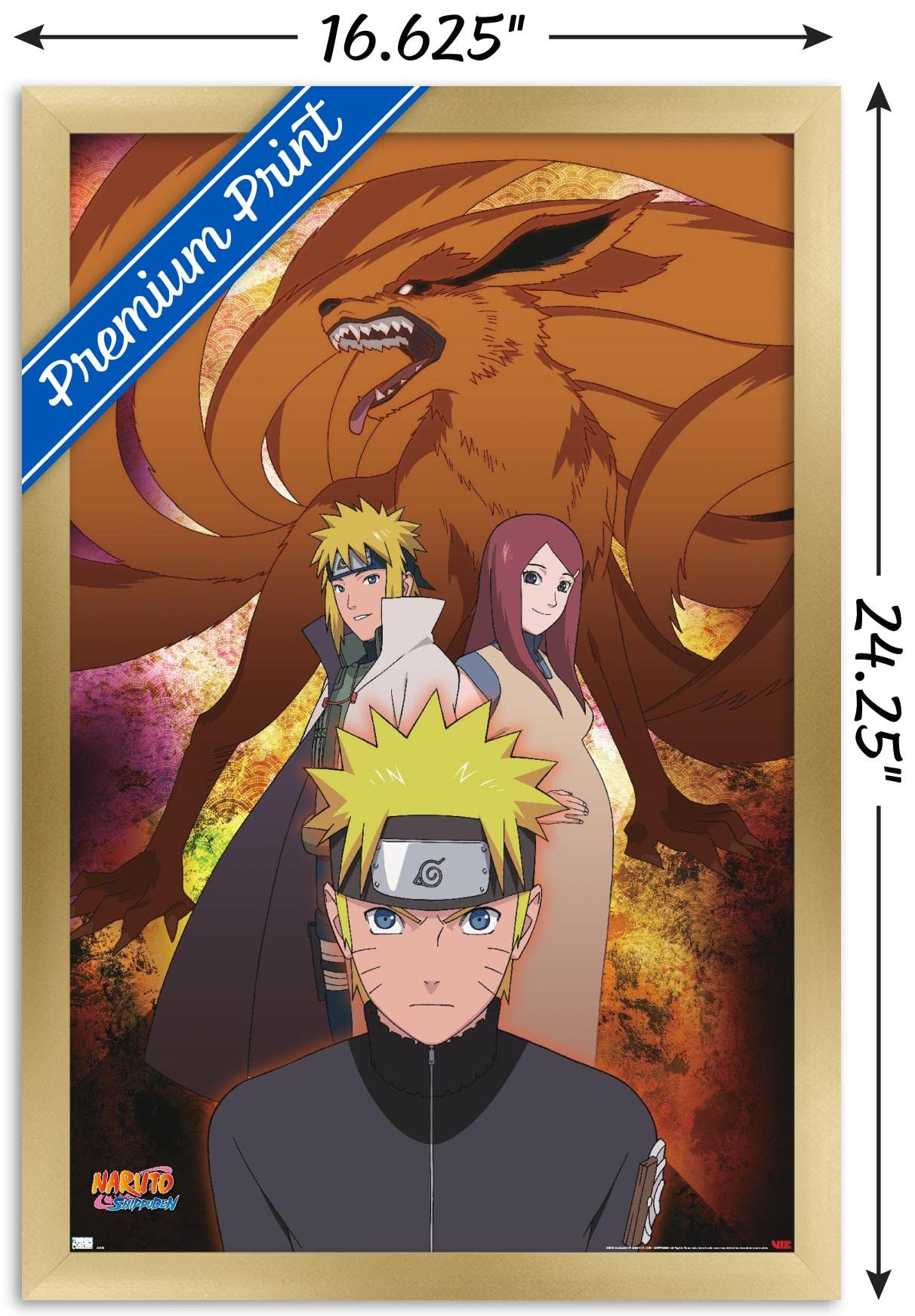 Amazon.com: Trends International Naruto Shippuden - Nine-Tails